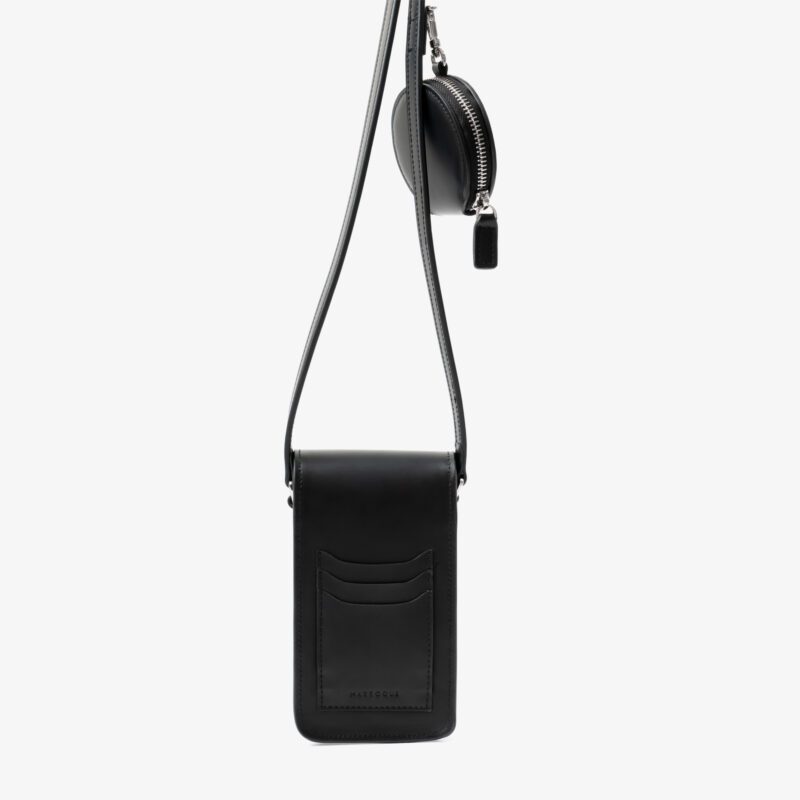 Poh Raven Leather phone bag - Marroque TH Official Site | Marroque.com