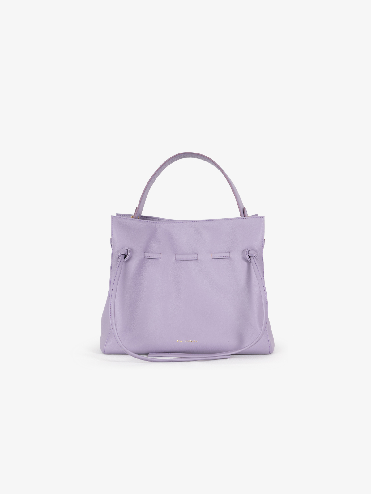 marroque Wendy in violet Leather Crossbody bag
