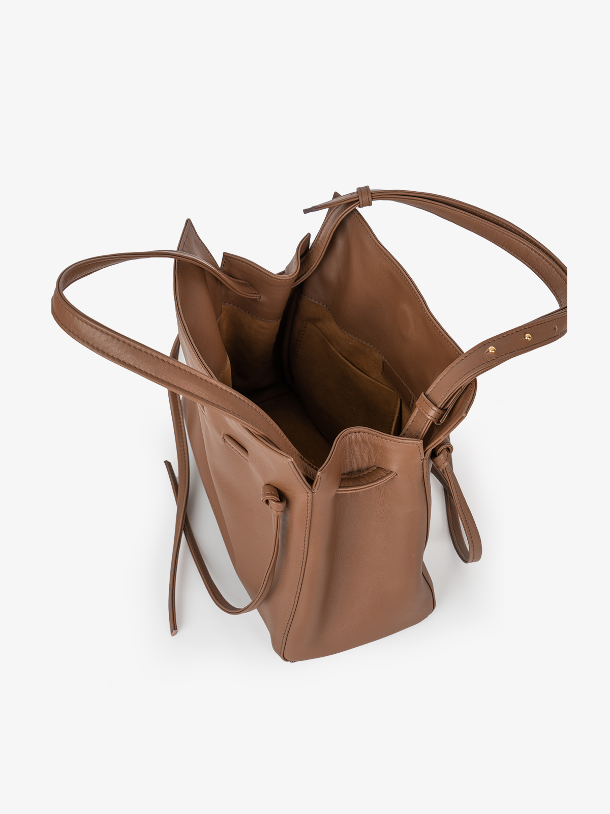 Marroque wendy 25 tote bag in Choco. Genuine leather bag. Shoulder bag crossbody bag.