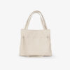 Marroque wendy 25 tote bag in Ivory. Genuine leather bag. Shoulder bag crossbody bag.