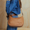 Marroque-BunBun-Mark2-leather crossbody bag -Tan