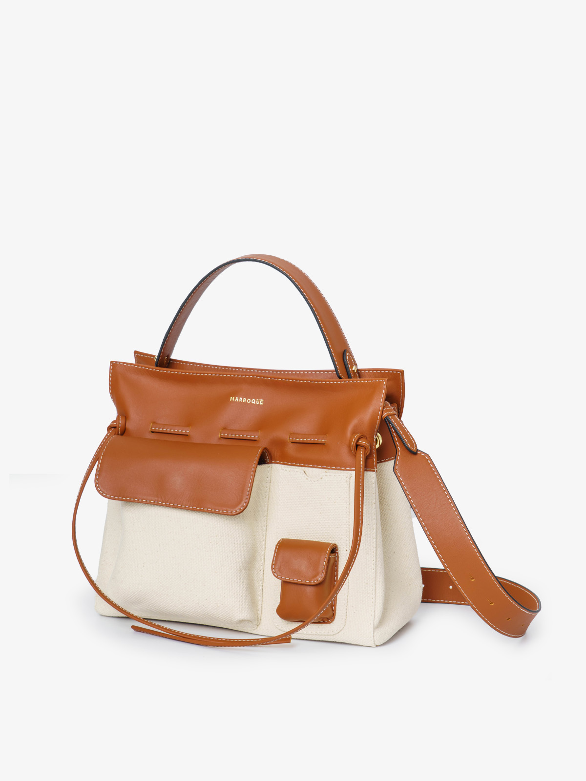 Marroque-Wendy28-Canvas-and-leather-Redbrown