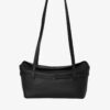 Marroque-Maxine-Pebbled Leather-bag-Black