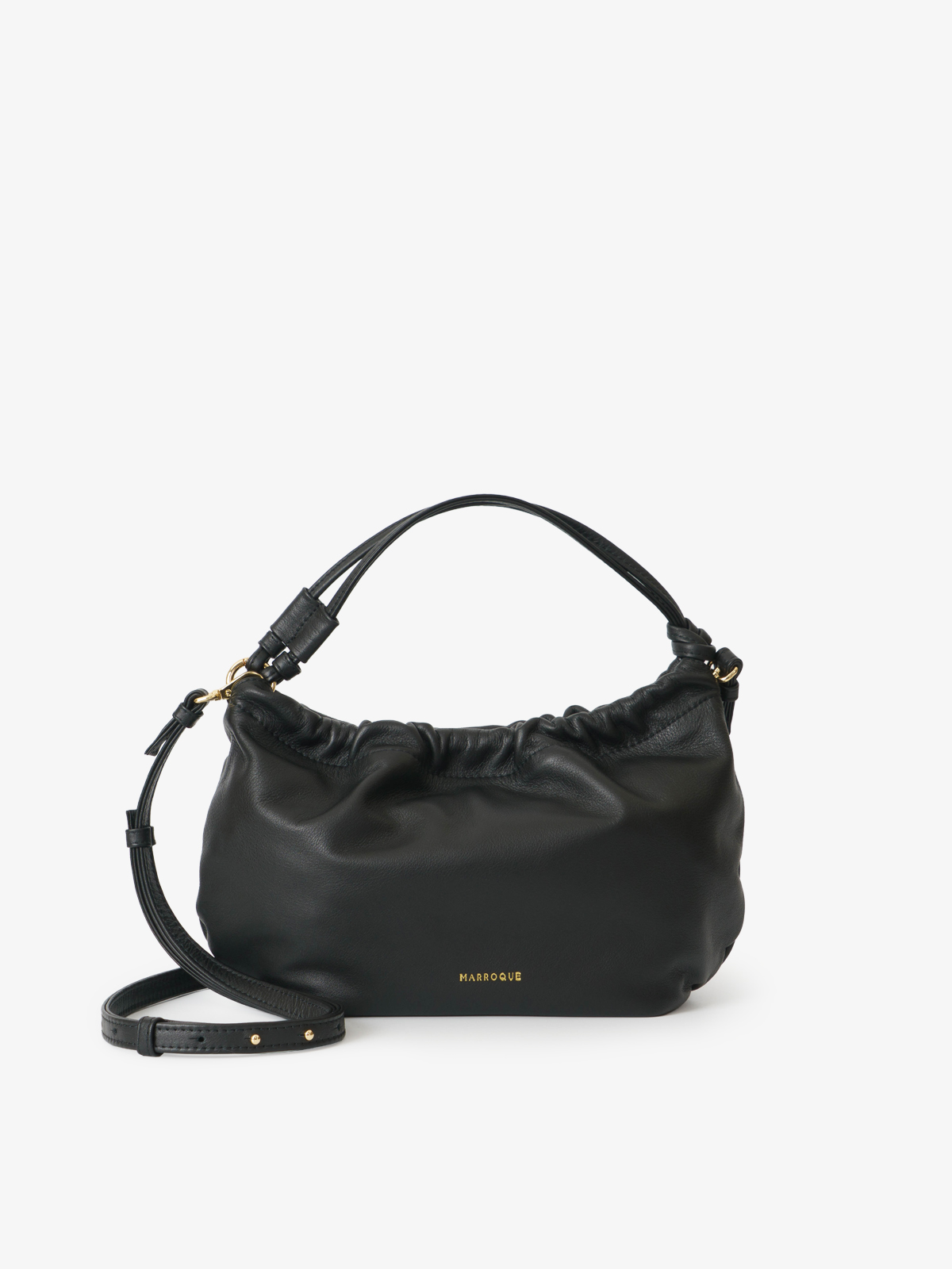 Marroque-leatherbag-Pumpkin-Black-Noir