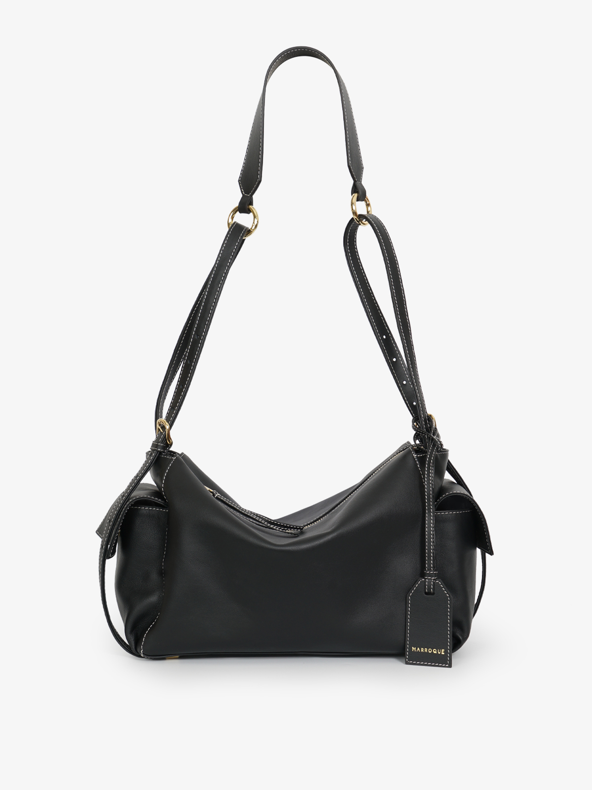 Marroque-Indiana-doublesidepocket-Black