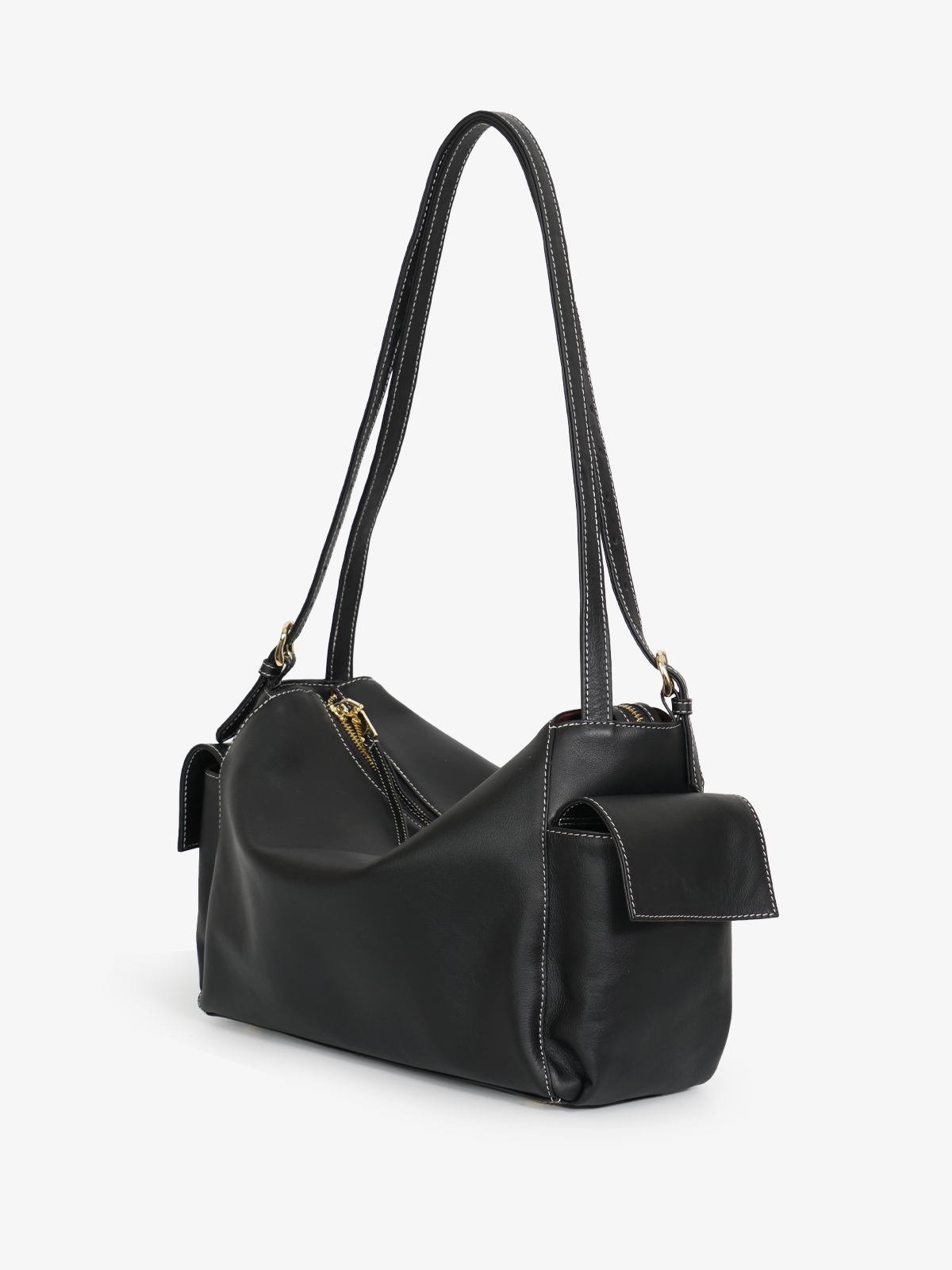 Marroque-Indiana-doublesidepocket-Black