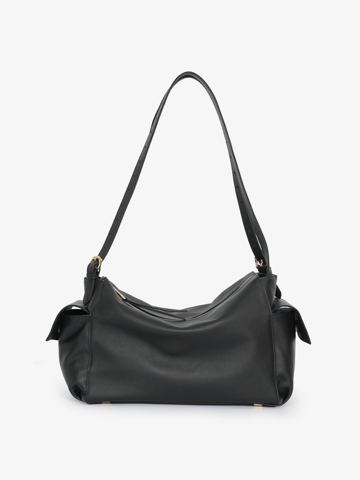 Marroque-Indiana-doublesidepocket-Black-goldtone