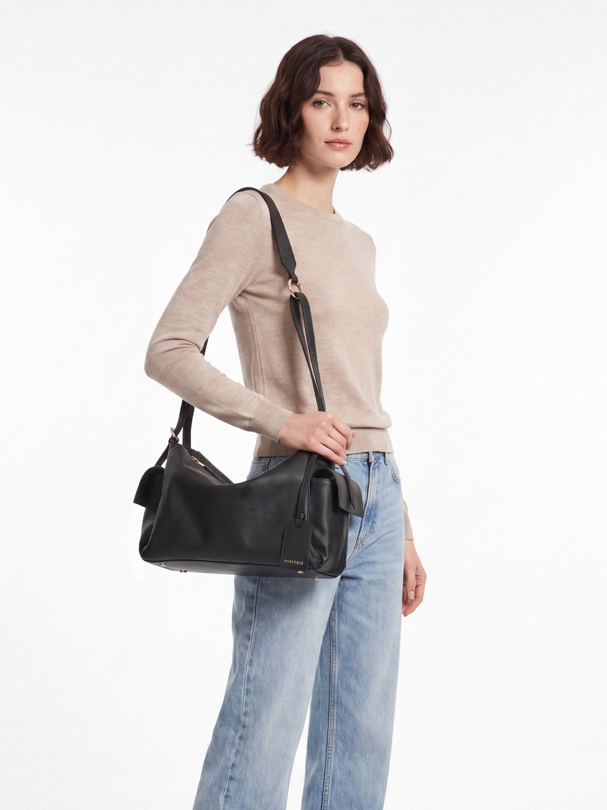 Marroque-Indiana-doublesidepocket-Black-gold-1