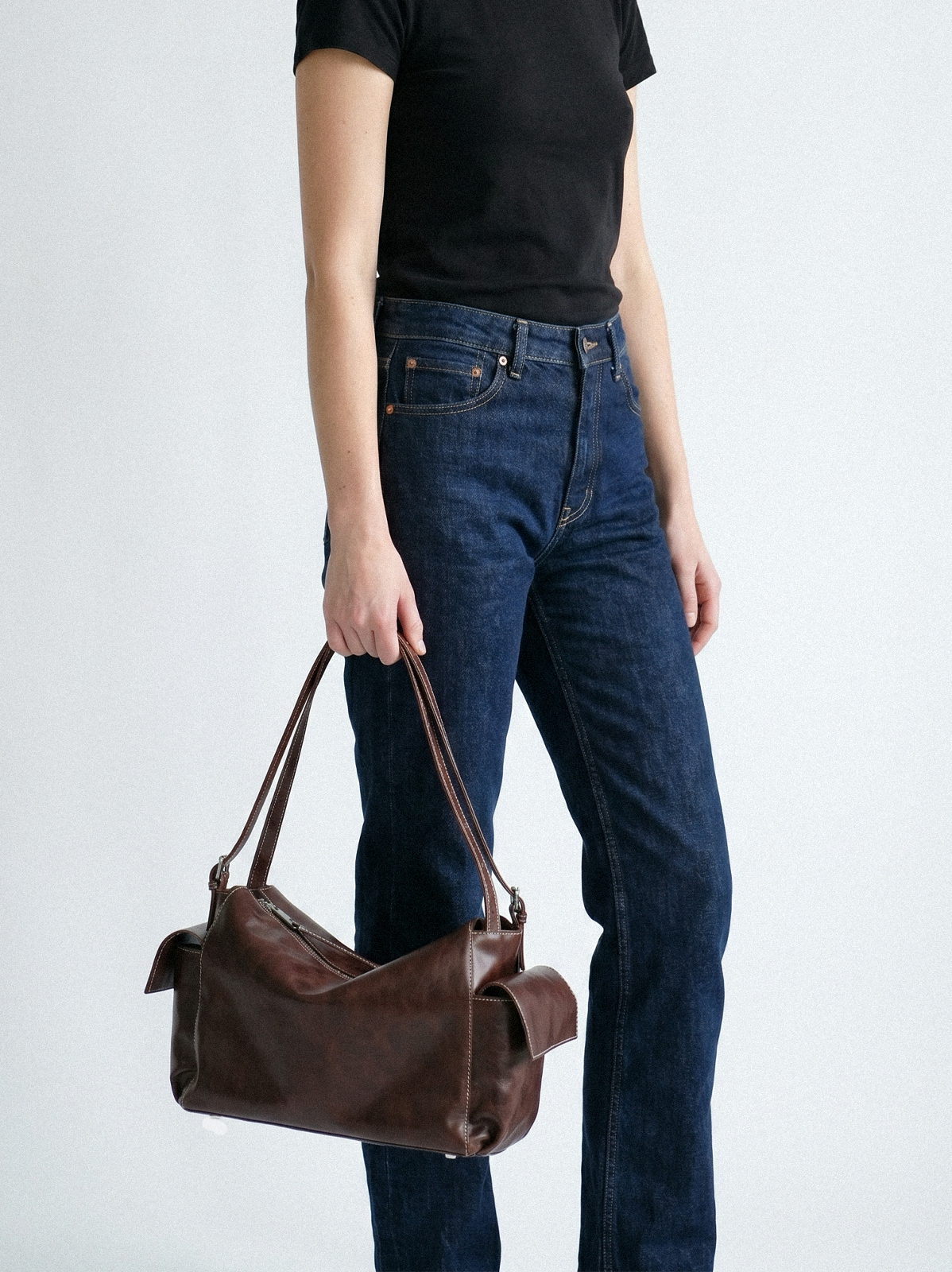 Marroque-Indiana-doublesidepocket-antique-Red brown