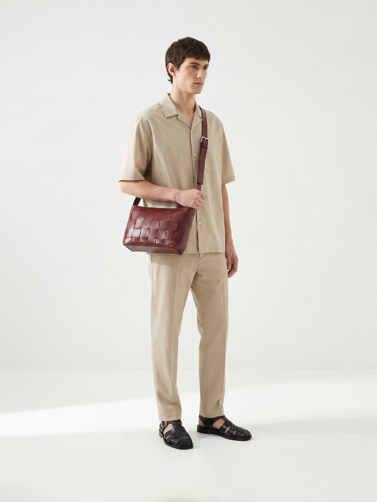 marroque-milo-woven-leather-crossbodybag-Redwine