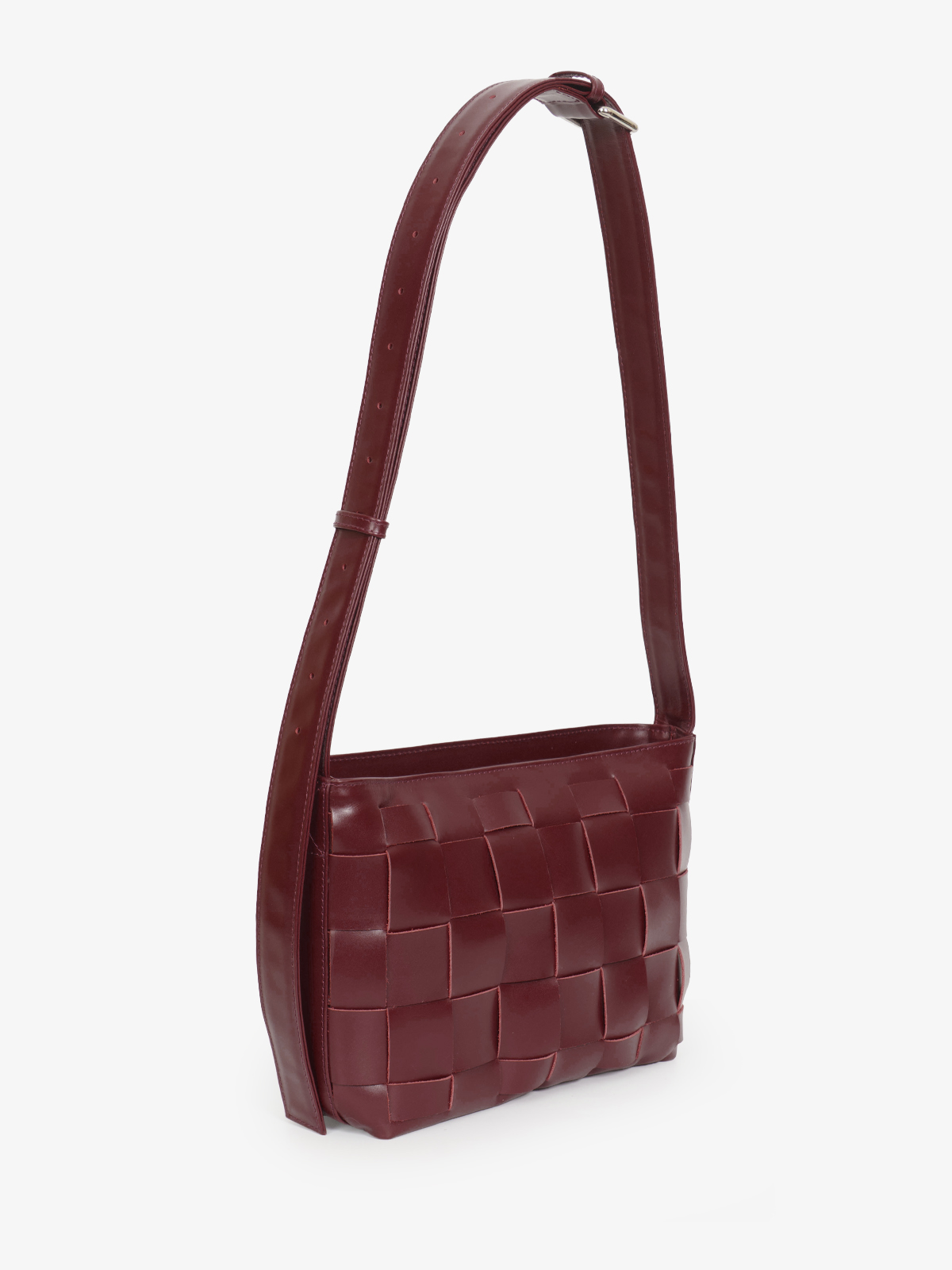 marroque-milo-woven-leather-crossbodybag-Redwine