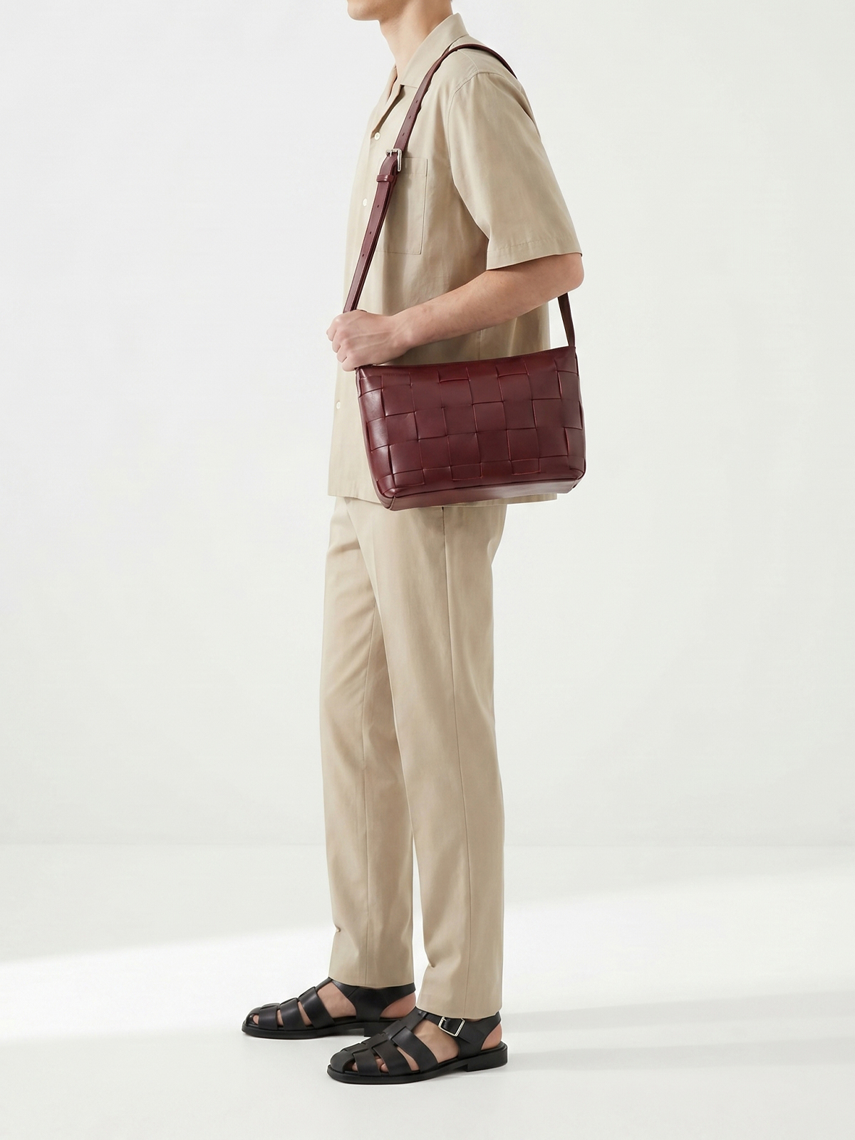 marroque-milo-woven-leather-crossbodybag-Redwine