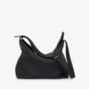 Marroque-Puffy-magzip-leather-hobo-nero
