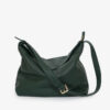 Marroque-Puffy-magzip-leather-hobo-green