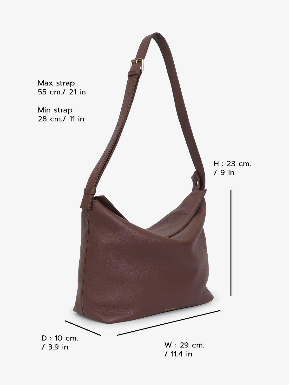 Marroque-Puffy-magzip-leather-hobo-rosebrown