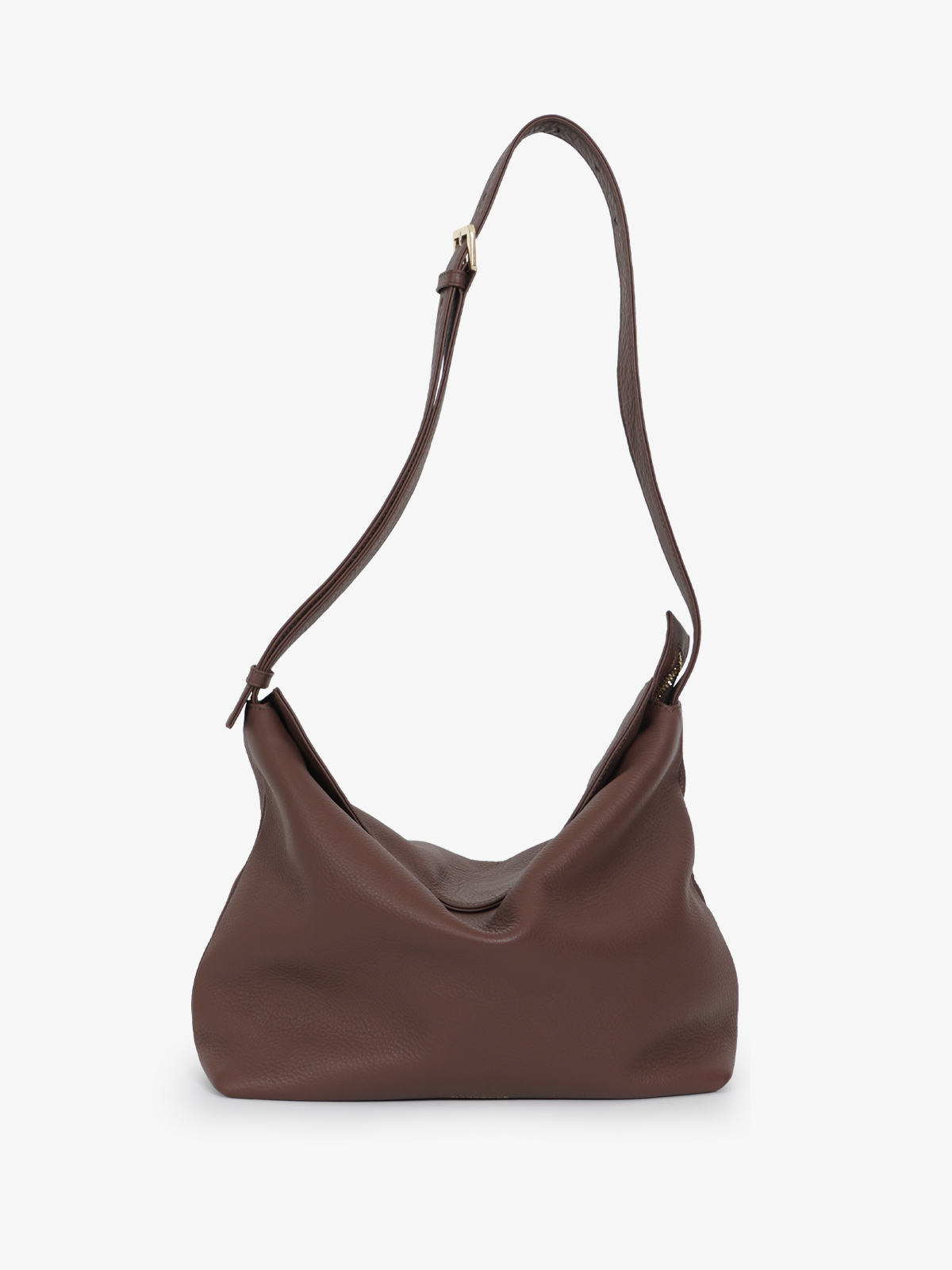 Marroque-Puffy-magzip-leather-hobo-rosebrown