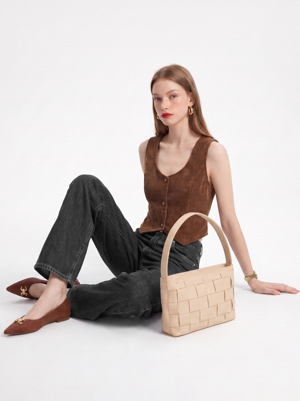 Marroque-milo-woven-leather-shoulderbag-product-Nude