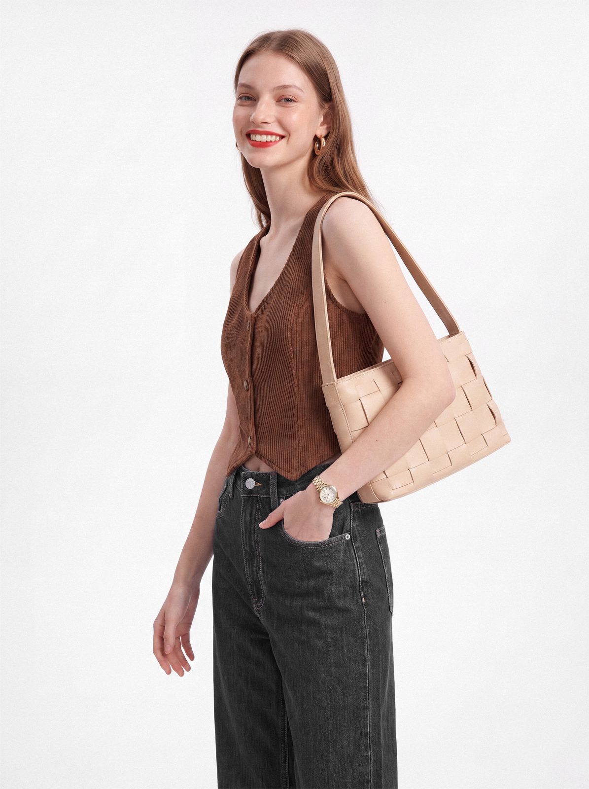 Marroque-milo-woven-leather-shoulderbag-product-Nude
